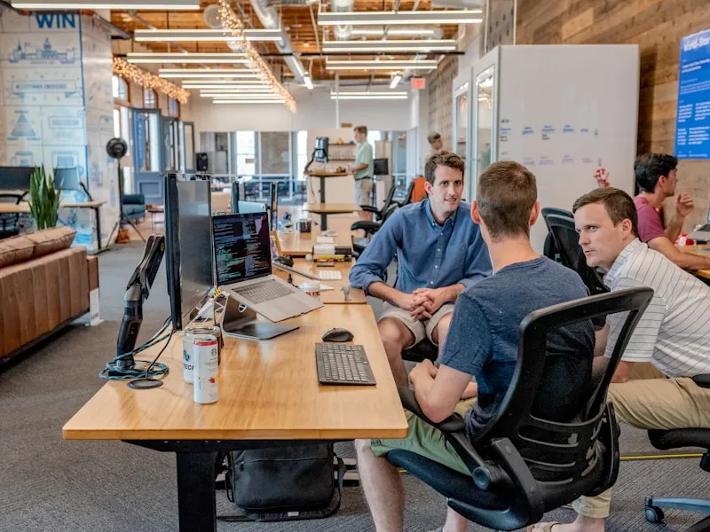 IT support team collaboration in Boston office