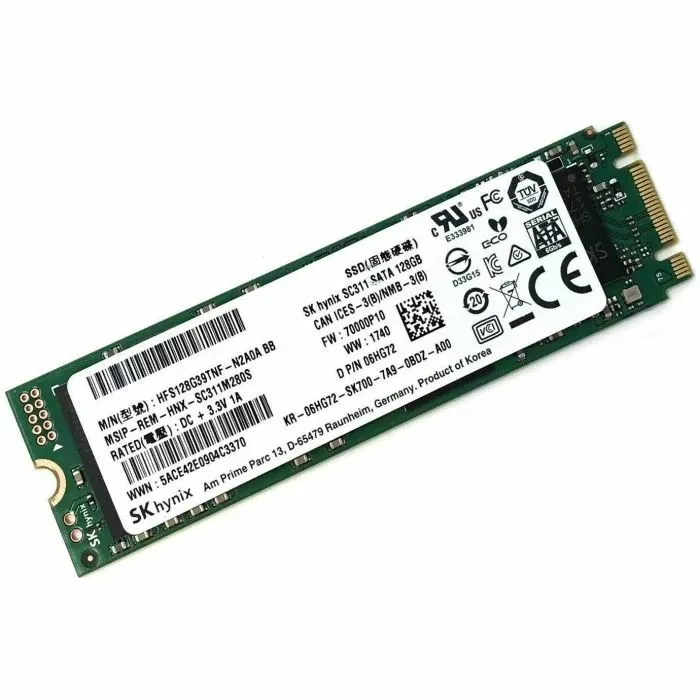 128GB SK Hynix SSD M.2 2280 Laptop Drive